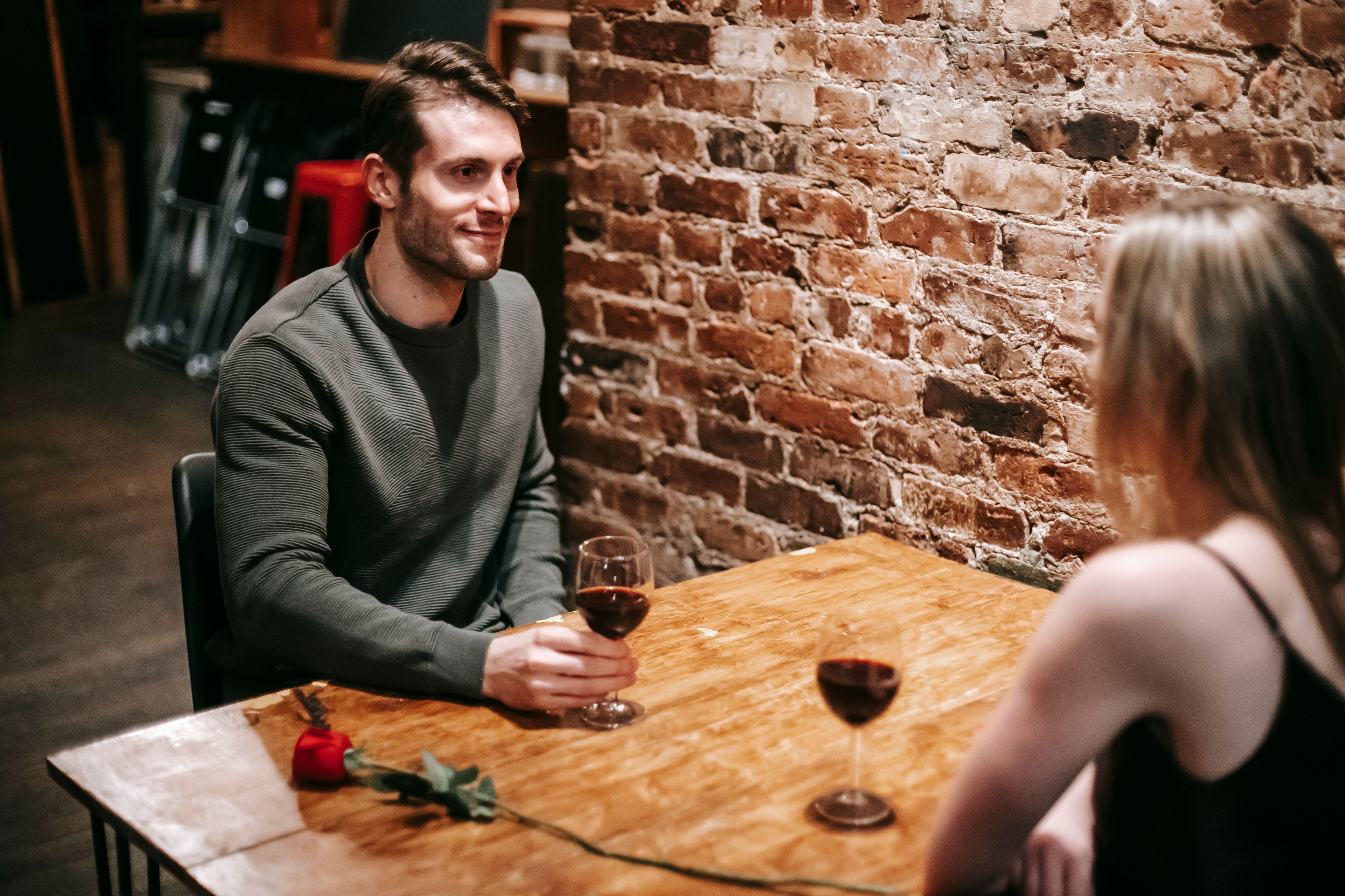 Couple on a date